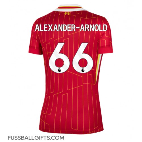 Liverpool Alexander-Arnold #66 Fußballbekleidung Heimtrikot Damen 2024-25 Kurzarm